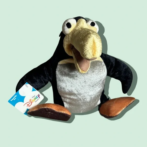 Vintage Disney Little Mermaid II Rare NWT Plush Stuffed Animal Dash And Tip Toys - Picture 11 of 16